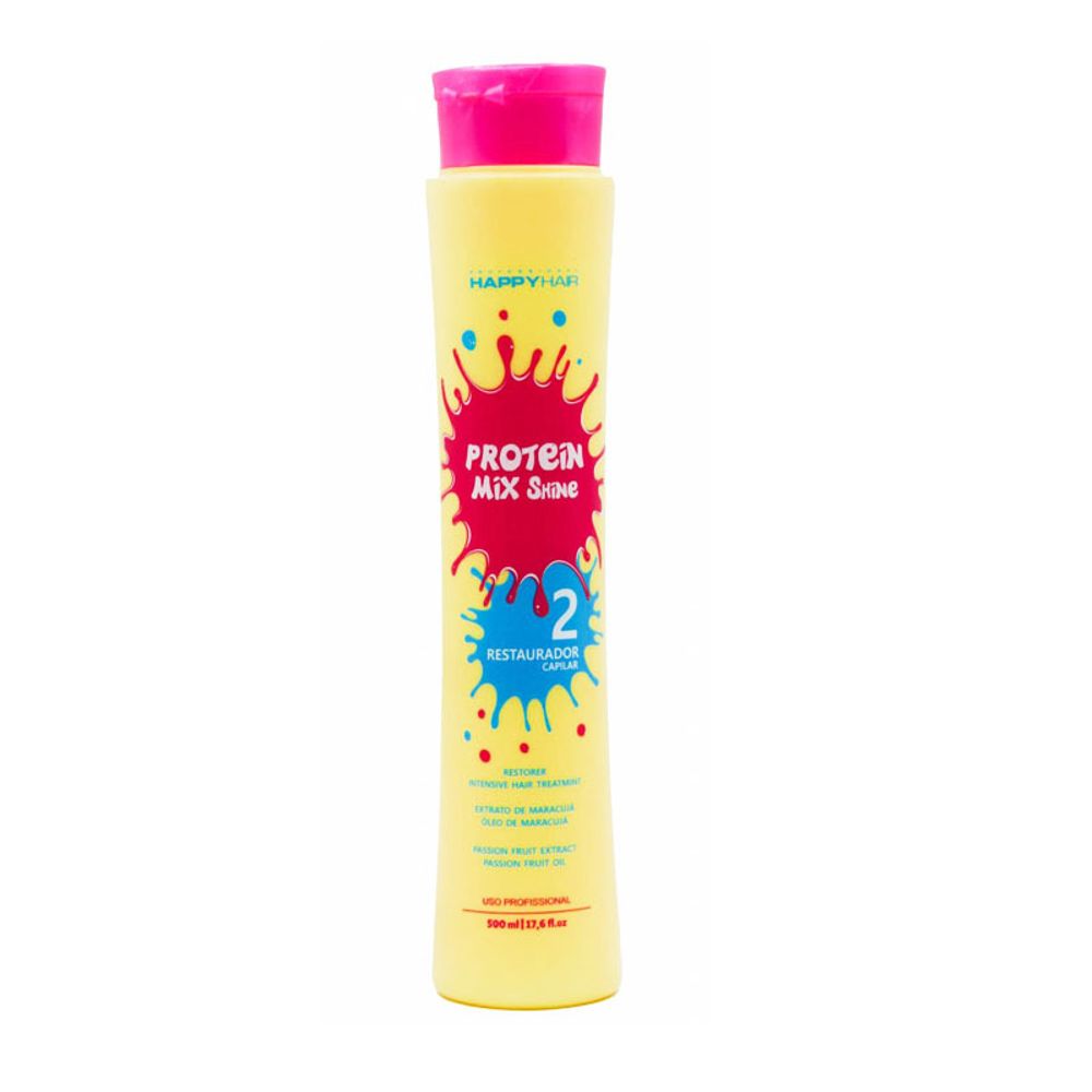 Happy Hair Mix Shine Protein кератин 500 мл