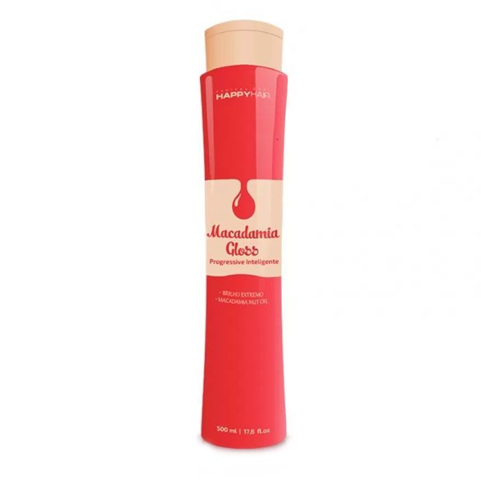 Happy Hair Macadamia Gloss кератин 500 мл