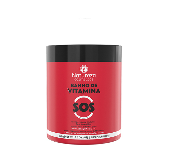 Ботокс SOS-восстановление волос NATUREZA Banho de VITAMINA 500 ml