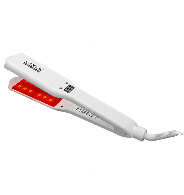 Инфракрасный и ультразвуковой утюжок EVOQUE Infrared & Ultrasonic White Wide