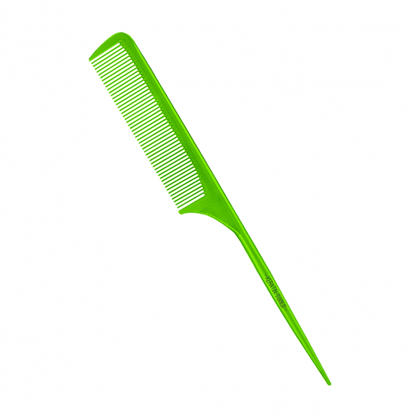 Keratin Tools Расческа карбоновая комбинированная - зелёная