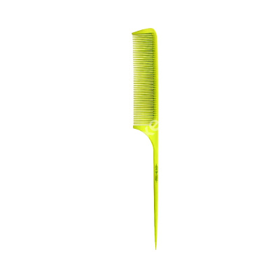 Расчёска карбон с хвостиком Keratin Tools - жёлтая