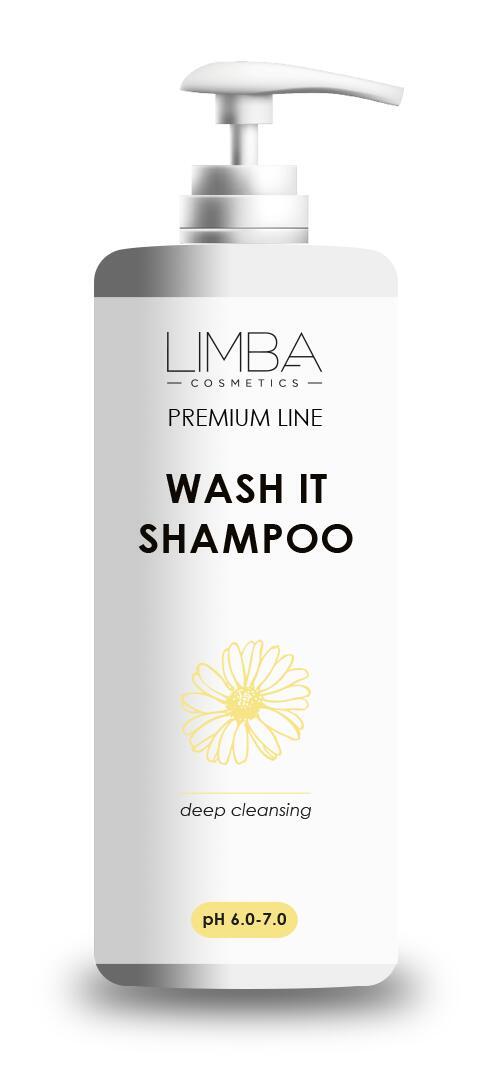 Шампунь глубокой очистки Limba Cosmetics WASH IT Shampoo 1000 мл